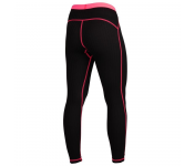 BASELAYER PANT Coral/Black