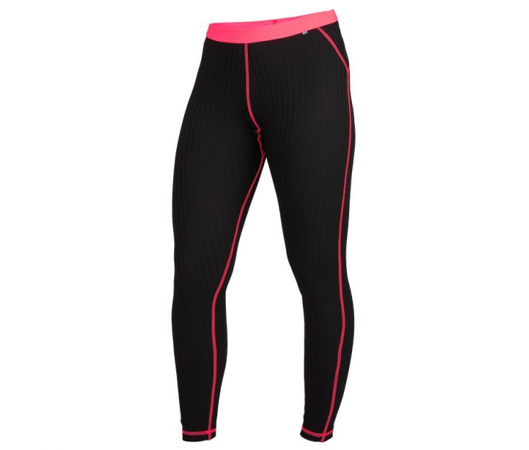 BASELAYER PANT Coral/Black