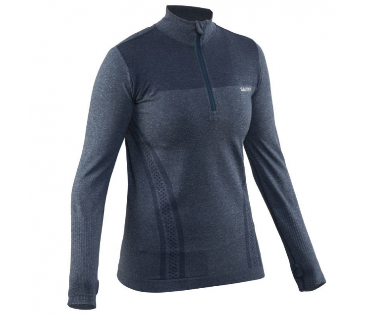 SEAMLESS HALFZIP Steel Blue
