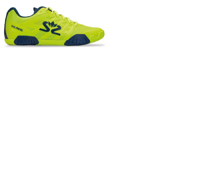 Salming Hawk 2 Fluo Green/Navy