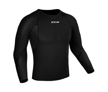 COMPRESSION LONG SLEEVE TOP WITH GEL APPLICATION YT